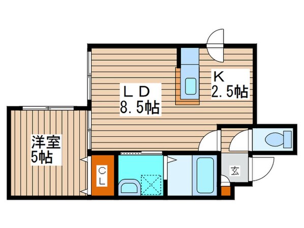 ＤＡＹＳ元町の物件間取画像